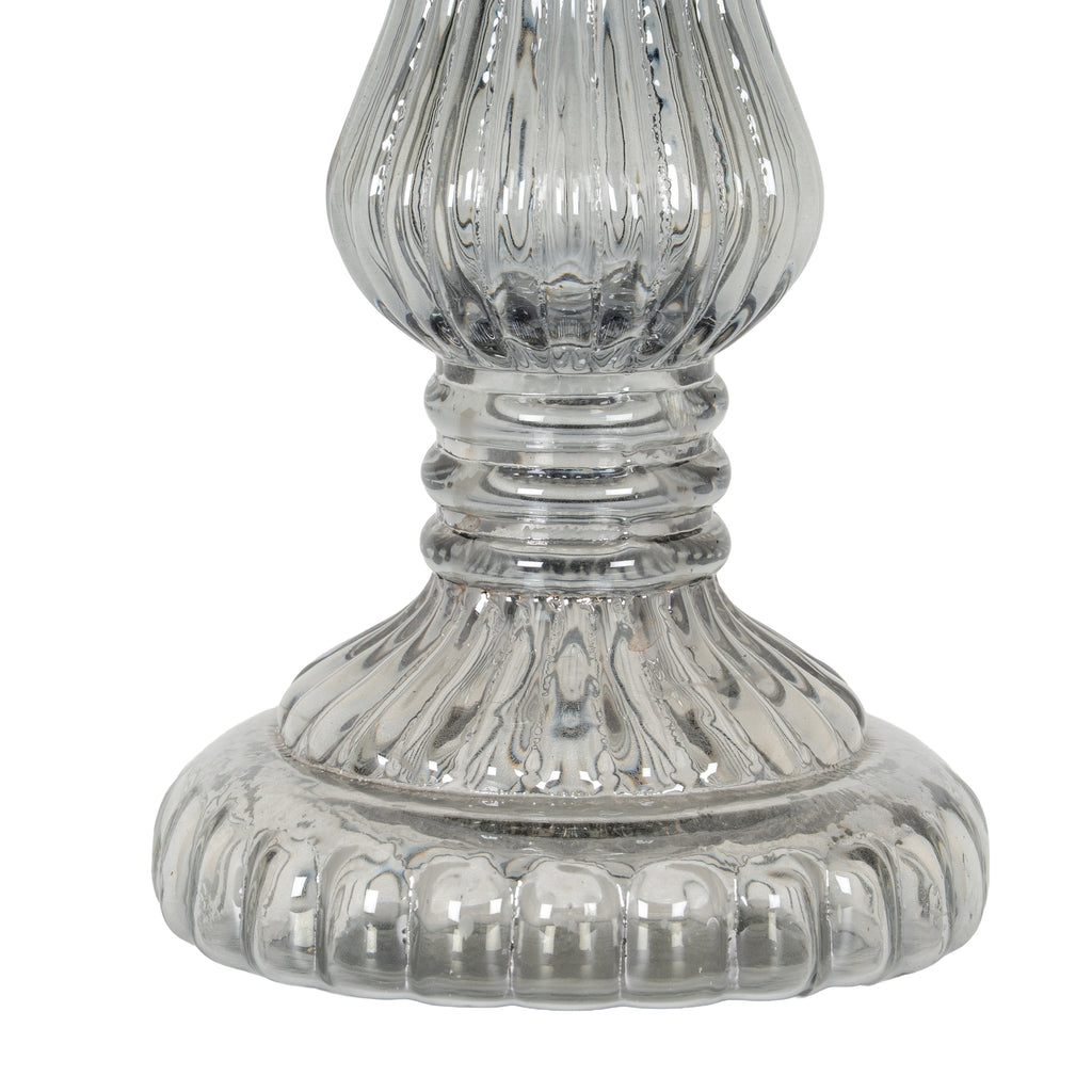 Smoked Midnight Medium Candle Pillar