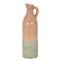 Decorative Tall Blush Stoneware Jug