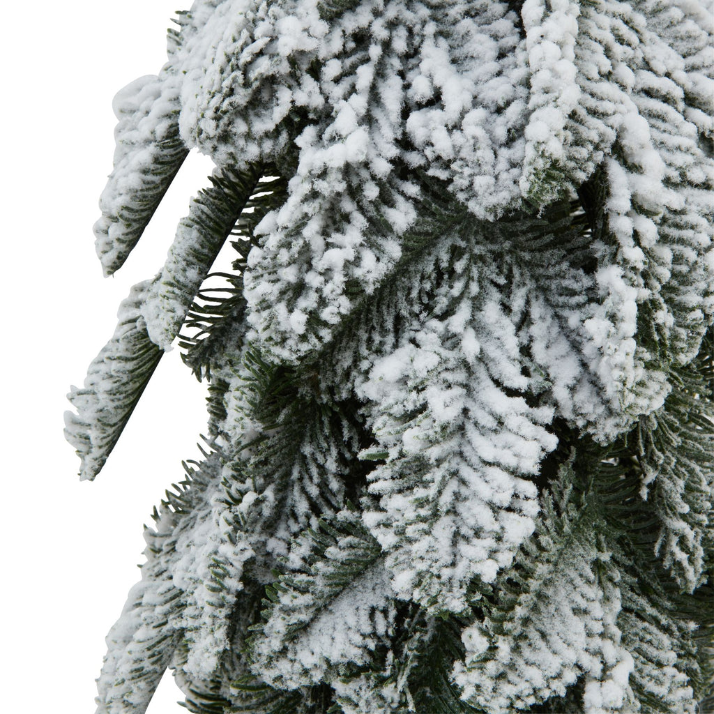 40cm Medium Snowy Fir Tree