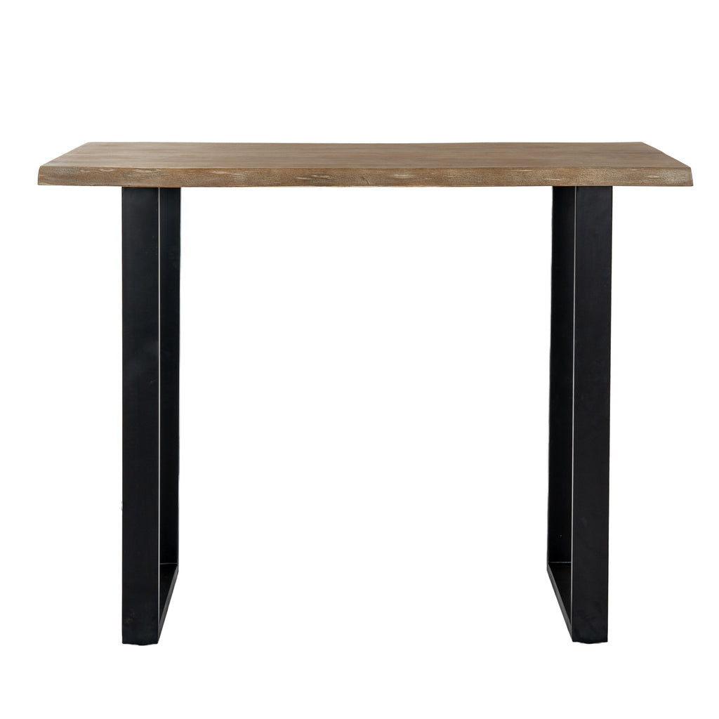 Live Edge Collection Light Acacia Bar Table