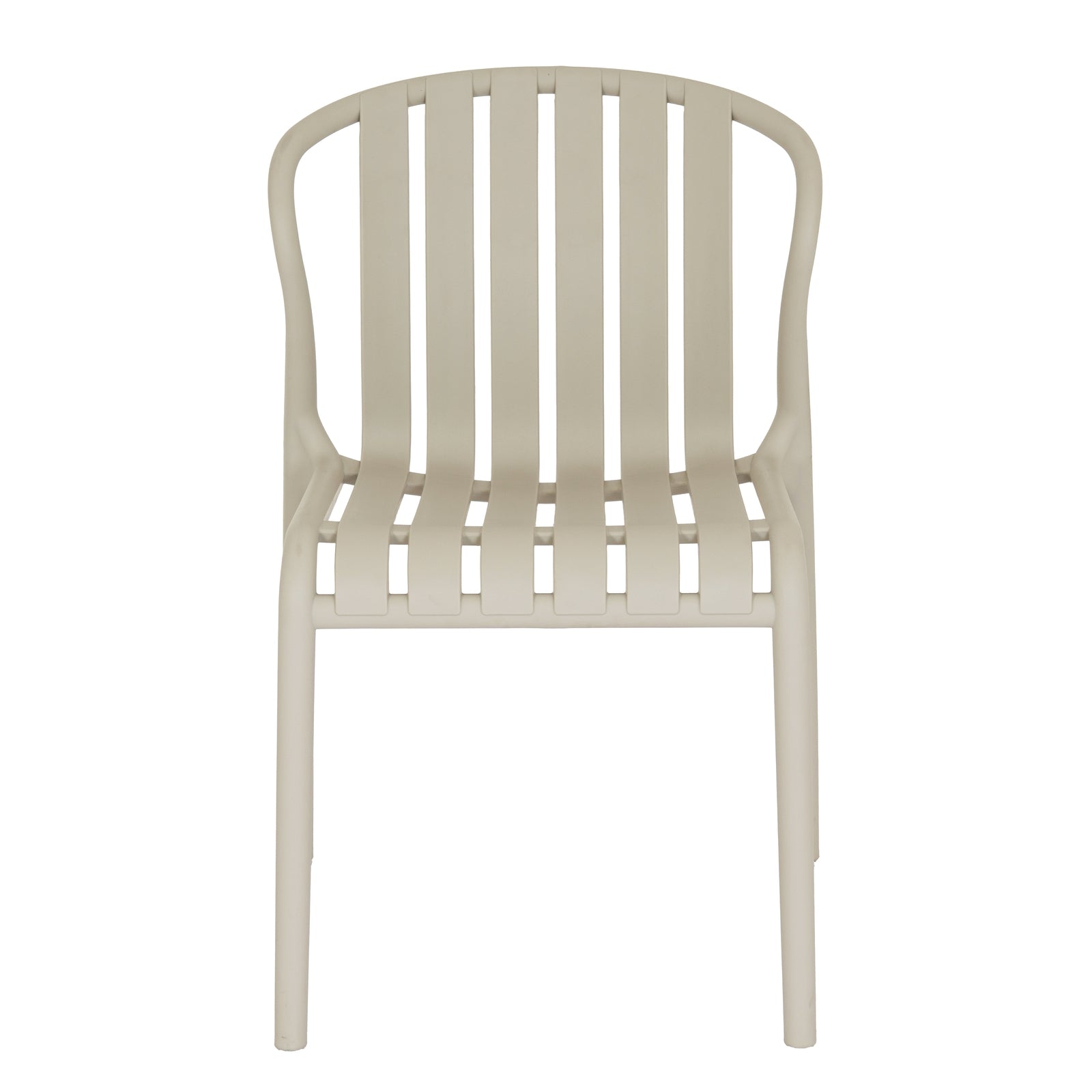 Beige chair on a white background