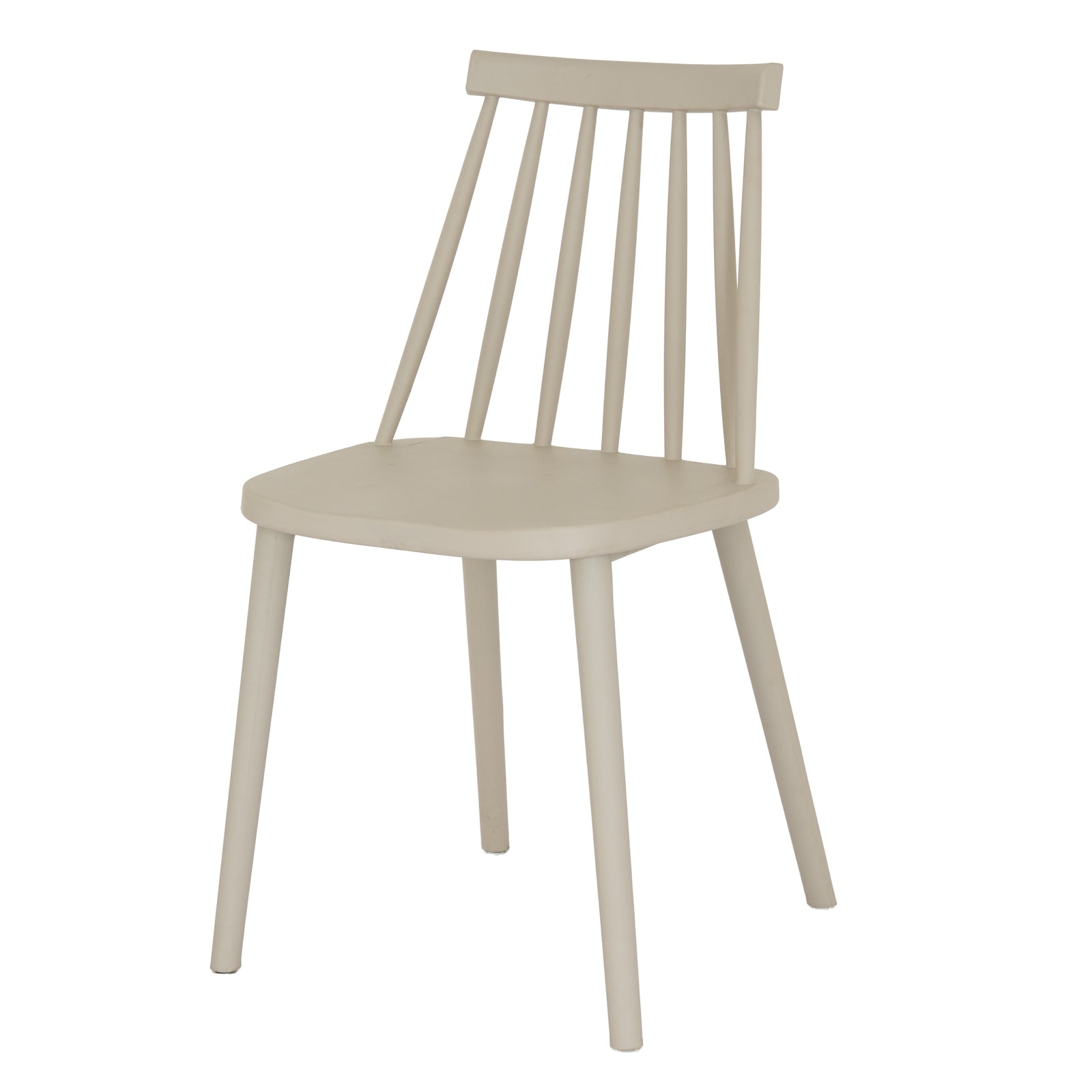 Beige chair on a white background