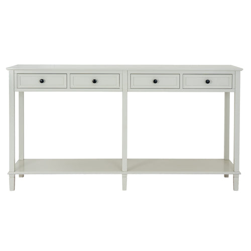 Belmont Collection 4 Drawer Console