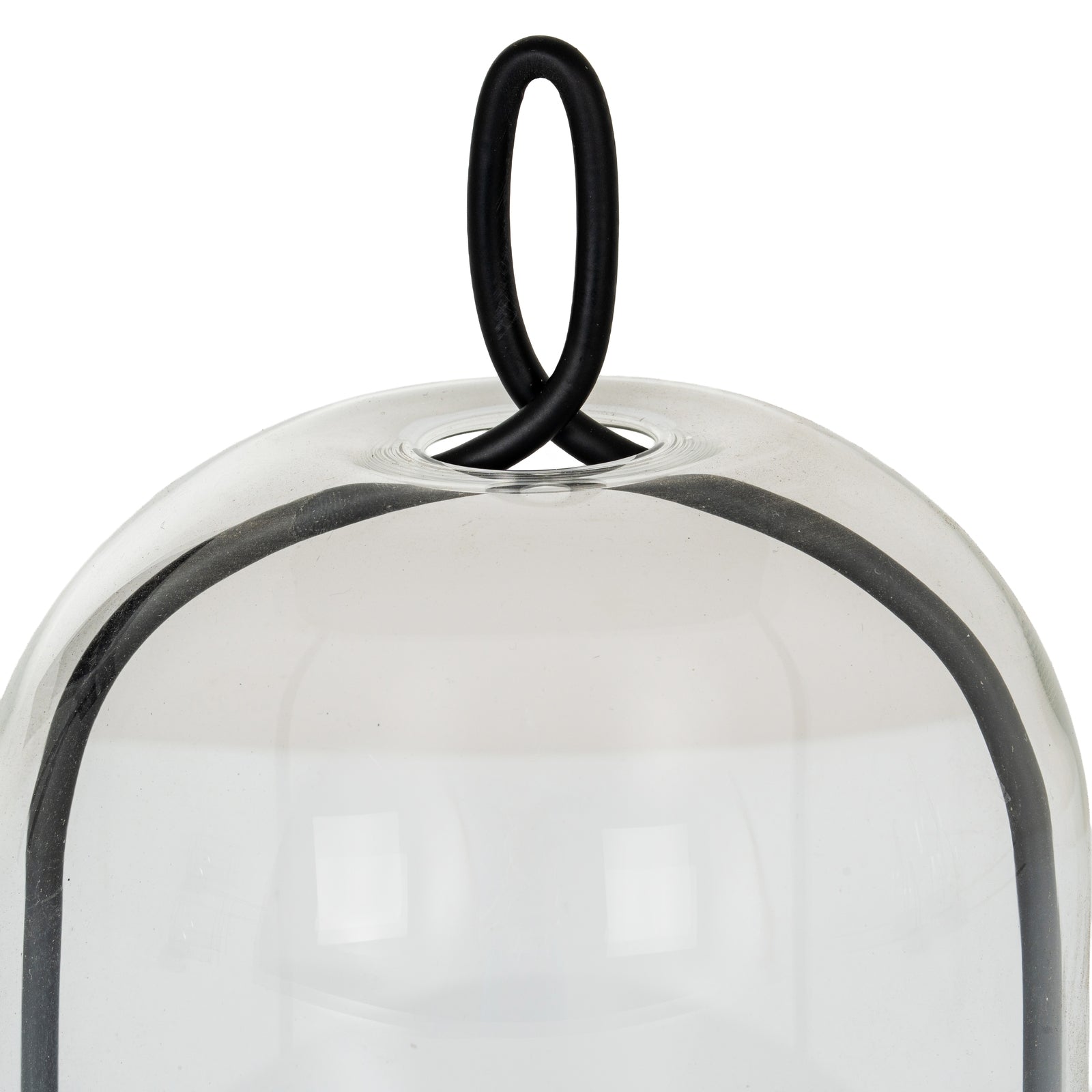 Nysa Medium Candle Holder With Glass Cloche