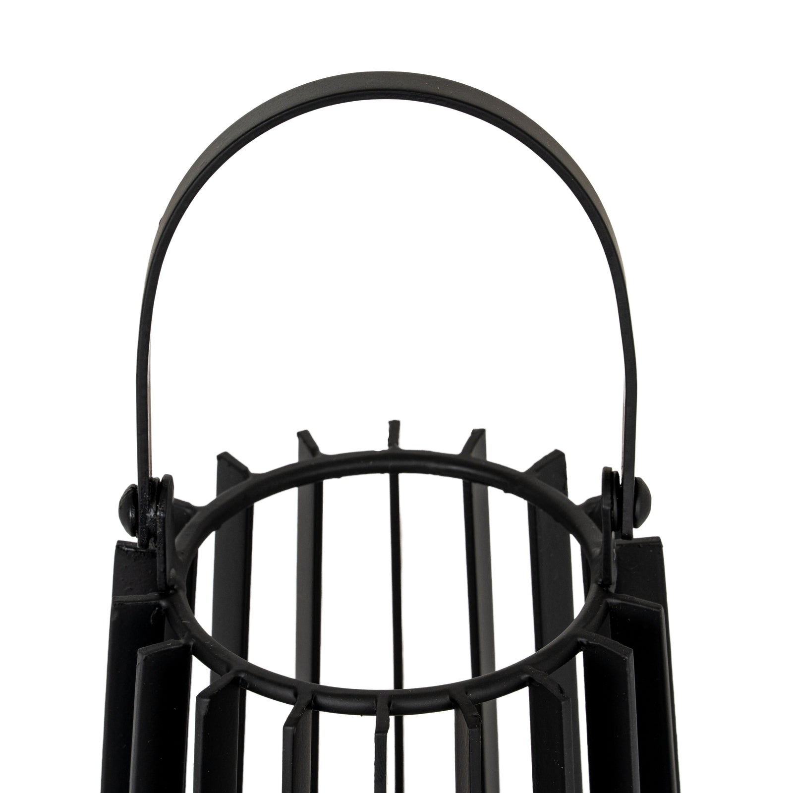 Lynk Small Lantern With Handle And Glass Candle Holder