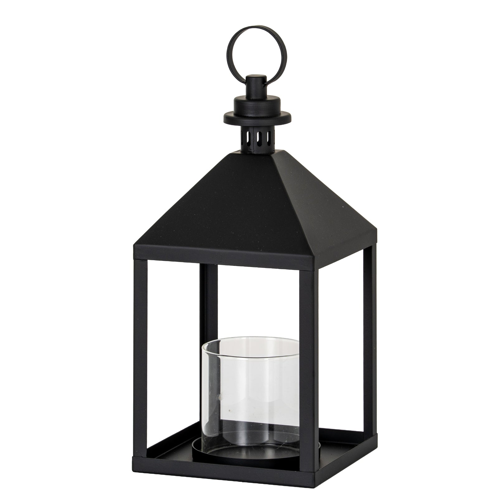 Astra Medium Lantern With Glass Candle Holder