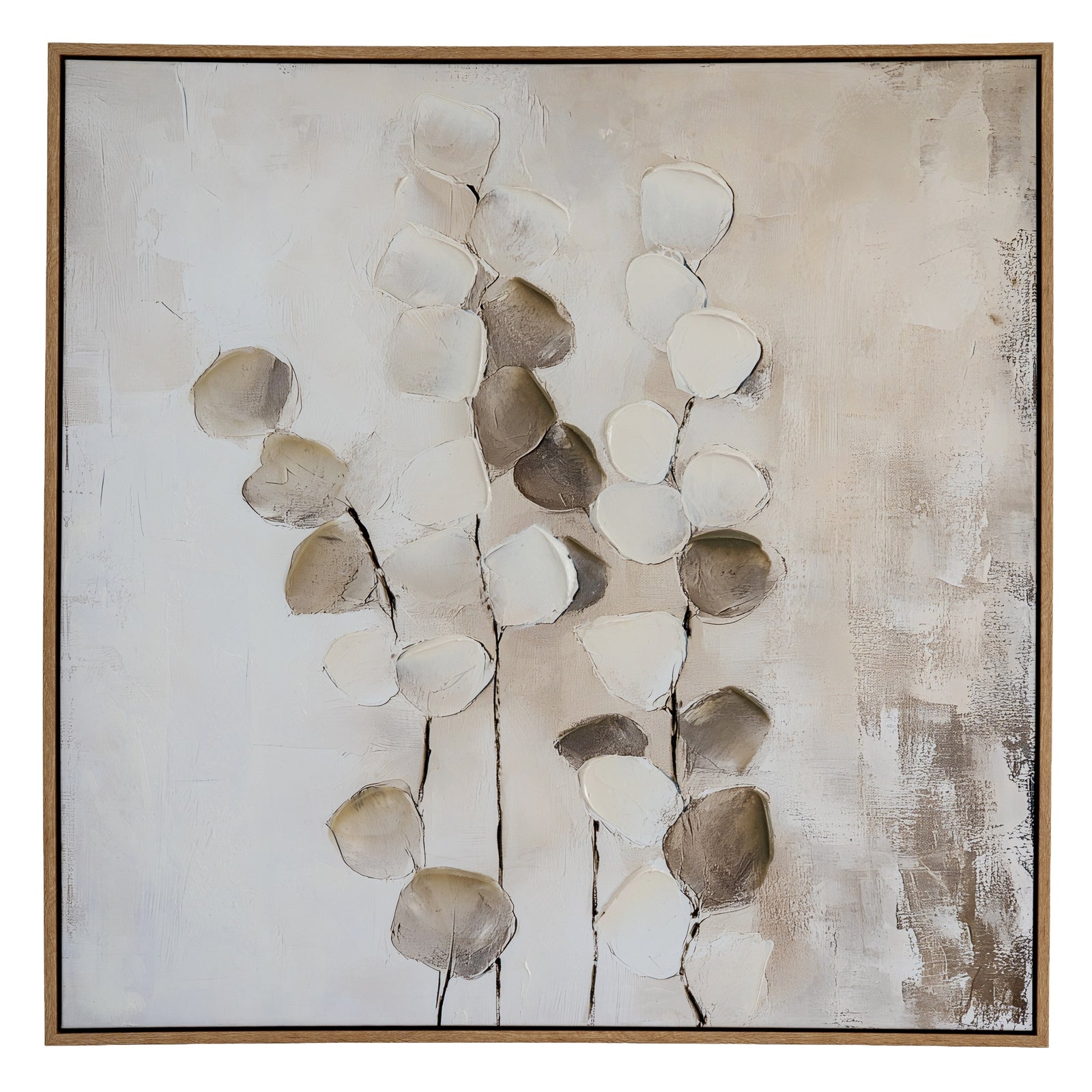 Mistora Hand Painted Canvas In Frame