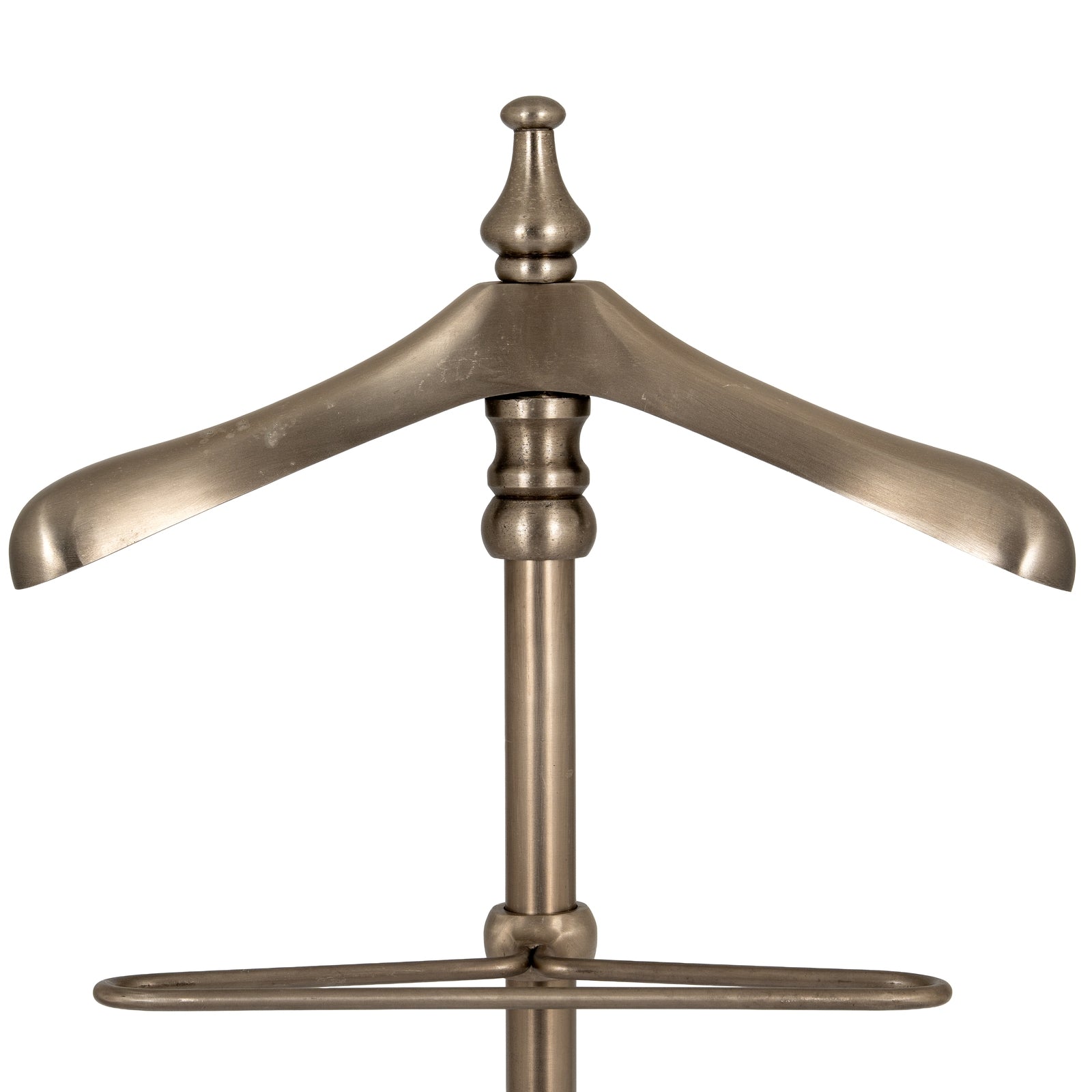 Antiqued Silver Valet Stand