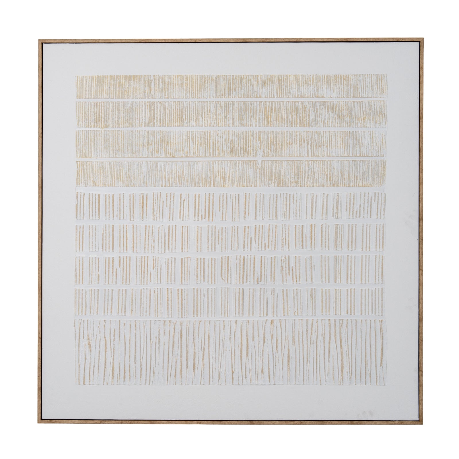Sola Textured Line Canvas in Frame