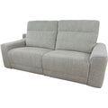 Gray sofa on a white background